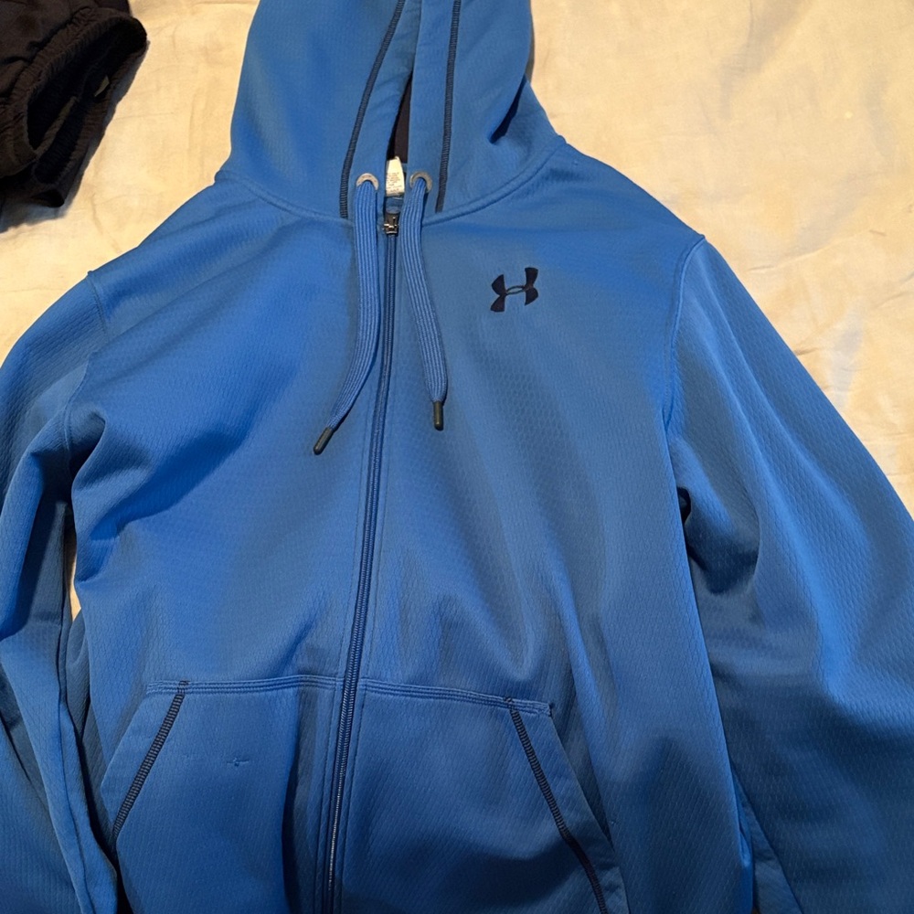 Under Armour Royal Blue Full-Zip Hoodie